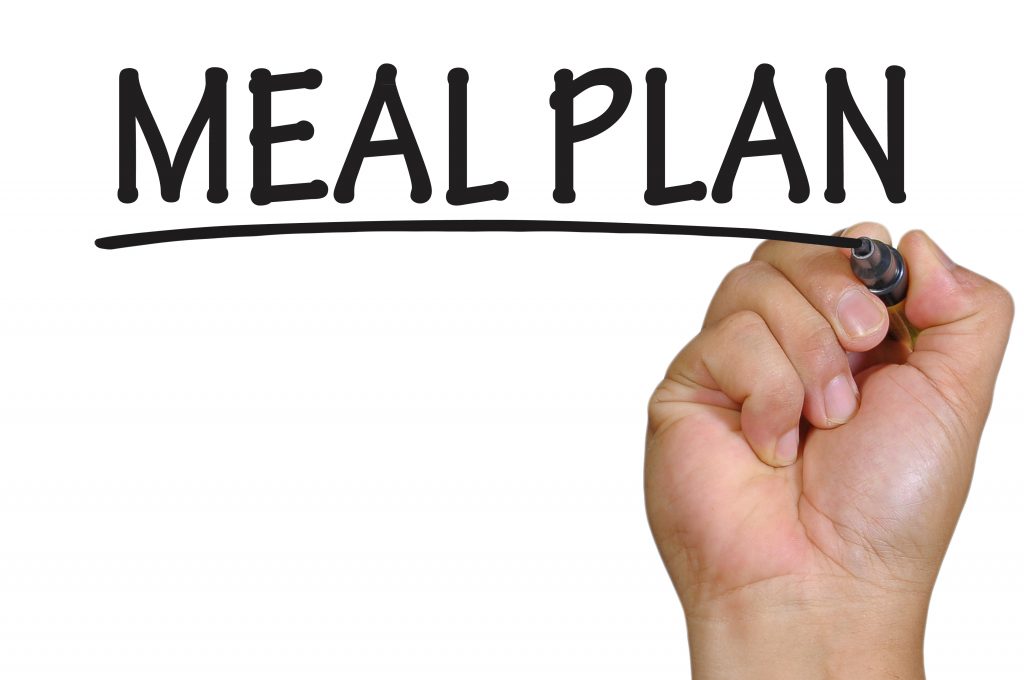 a meal plan will help building muscle without weights